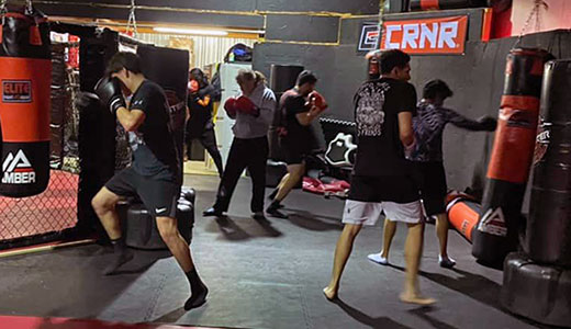 TXO Academy Fight Camp Students